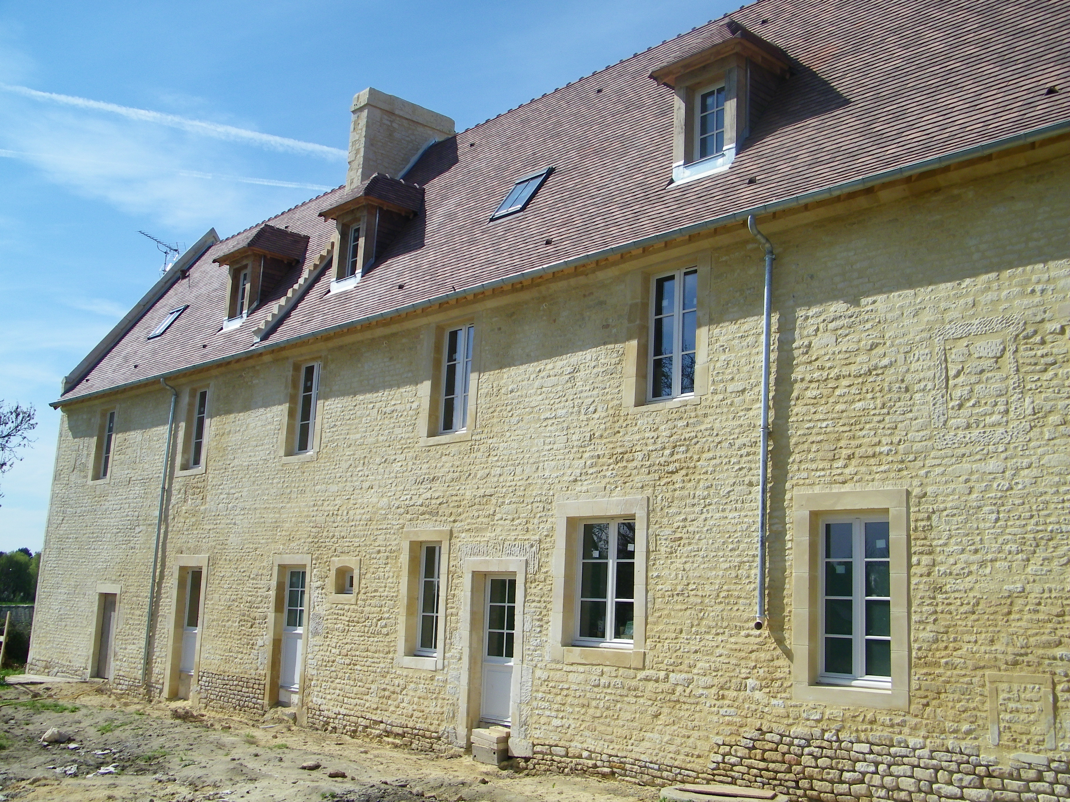 Réhabillitation de maison ancienne Héricourt-en-Caux