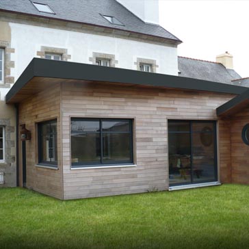 Extension de maison à Saint-Ouen-du-Breuil