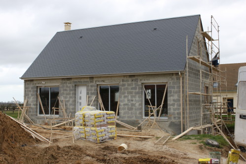 Ravalement de façade, enduit à Bosc-Bérenger